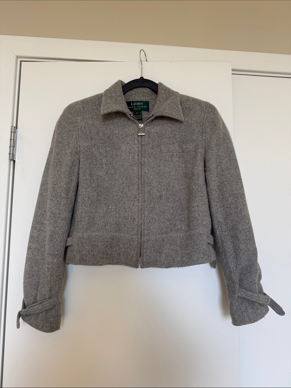 Lauren Ralph Lauren Green Label Wool Bomber Jacket